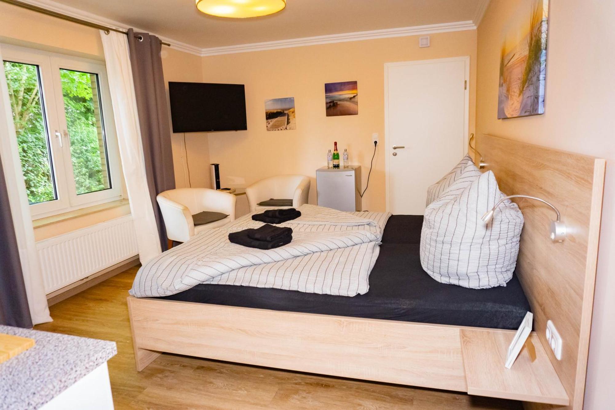 Apartament Haus Strandlust- Gemuetliches Studio Direkt Am Duemmer Lembruch Zewnętrze zdjęcie